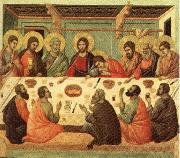 Duccio di Buoninsegna Last Supper oil on canvas